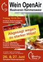 Wein Openair - Abgesagt
